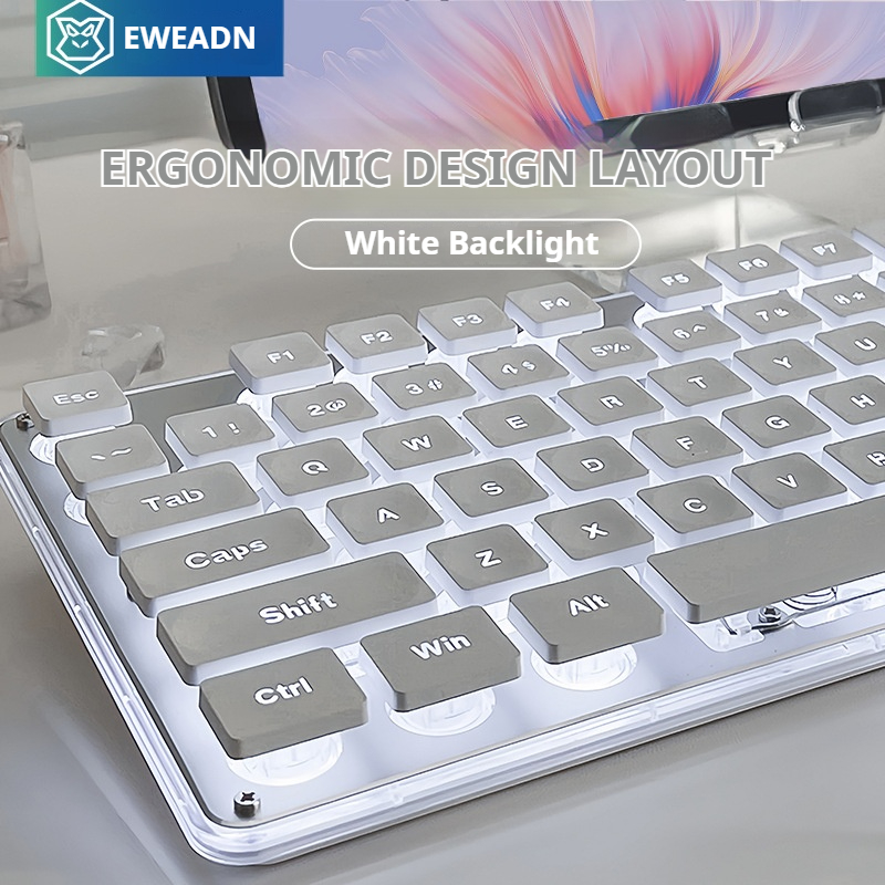Gaming Keyboard Bluetooth - Conjunto de teclado e mouse de