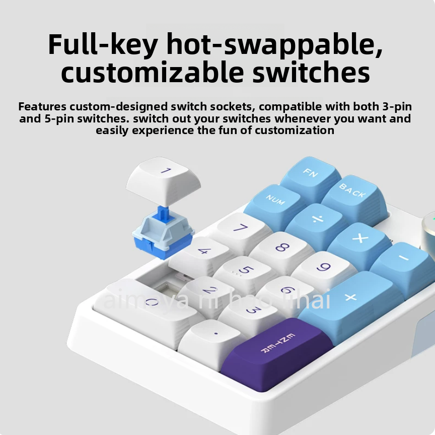 Gaming Keyboard Bluetooth - Teclado Mecânico Sem Fio Kzzi K20