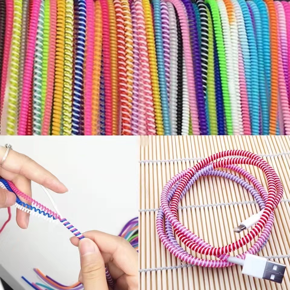 Coiled Usb Cable - Protetor Espiral de Cabo USB em