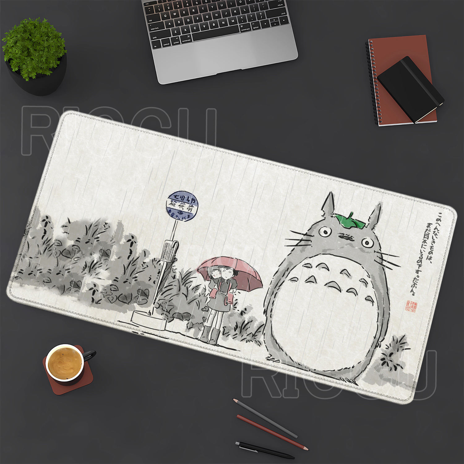 Gaming Keyboard Theme - Mouse pad 40x90cm, borda de bloqueio,