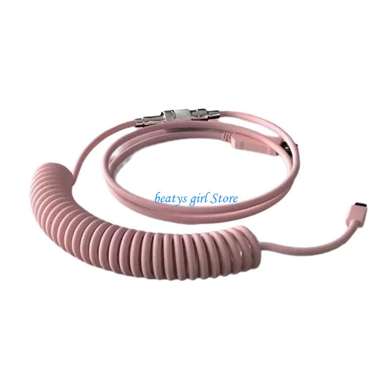 Coiled Usb Cable - USB tipo C enrolado C7AB para