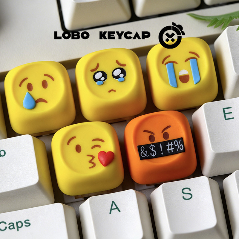 Teclas de Emoji Kawaii Persona - Gaming Keyboard Emoji avaliação e preço
