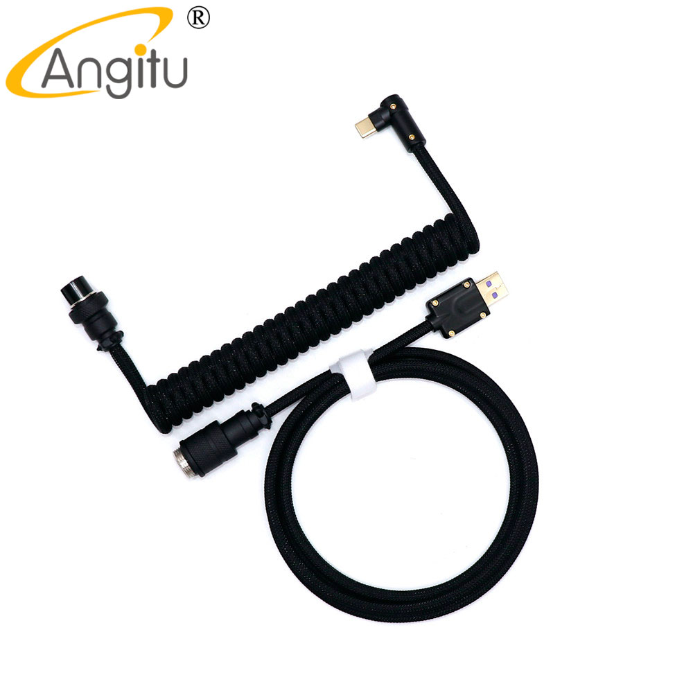 Angitu-Cabo Coiled Teclado Mec - Coiled Usb Cable avaliação e preço