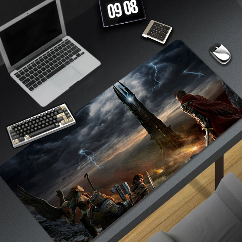 Mousepad de borracha mouse pad - Keyboard Mouse Bundle Gaming avaliação e preço