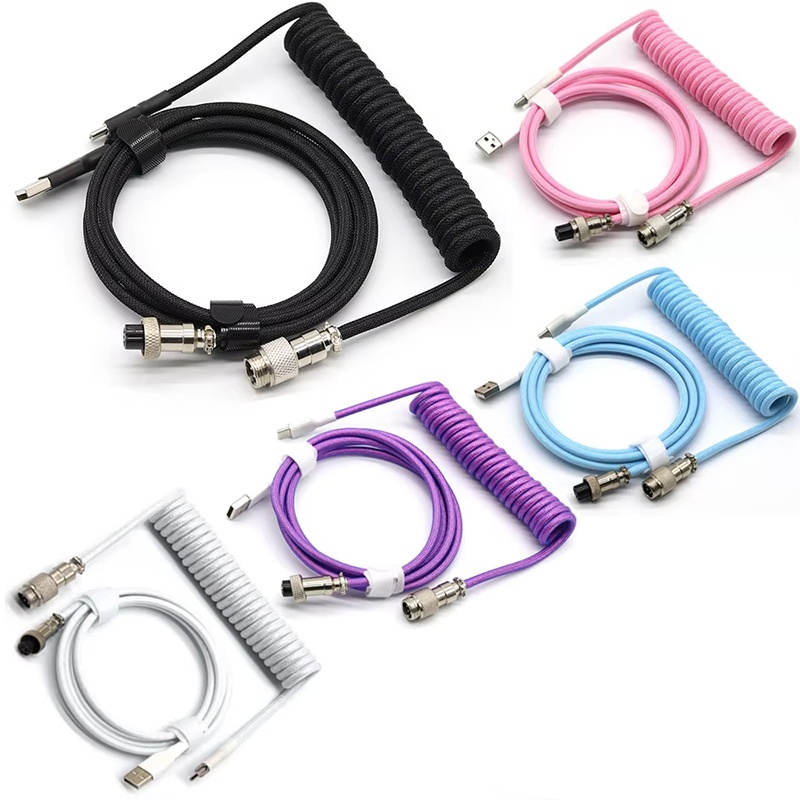 Cabo espiralado para teclado m - Coiled Usb Cable avaliação e preço