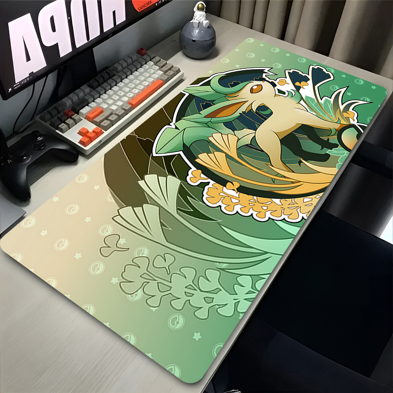 Mouse Pad Gamer P-pokemon Leaf - Gaming Keyboard Theme avaliação e preço