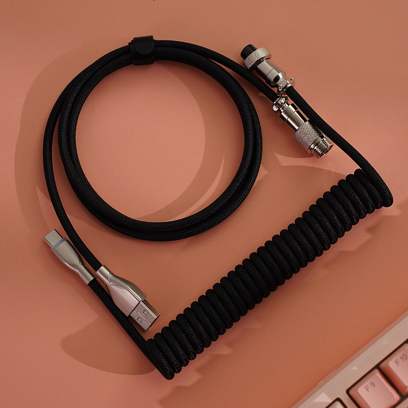 Cabo USB Tipo C Aviador com De - Coiled Usb Cable avaliação e preço
