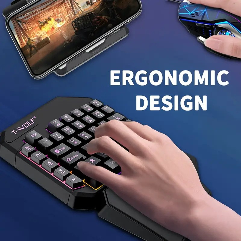 Conversor de Jogos Móveis 2-em - Gaming Keyboard Mouse Set avaliação e preço