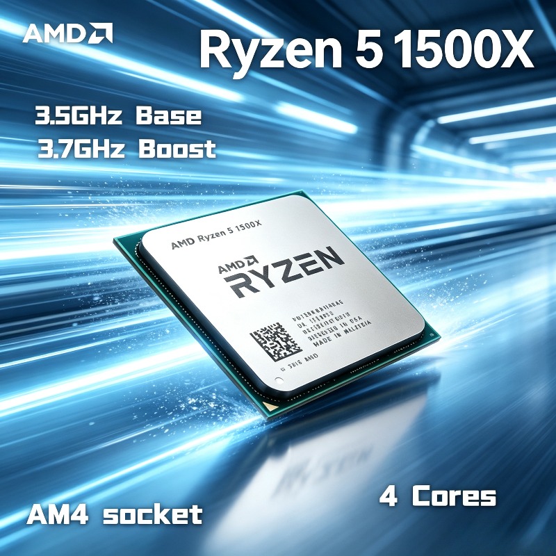 Processador CPU 4 núcleos 8 th - Amd Cpu Ryzen 5 avaliação e preço