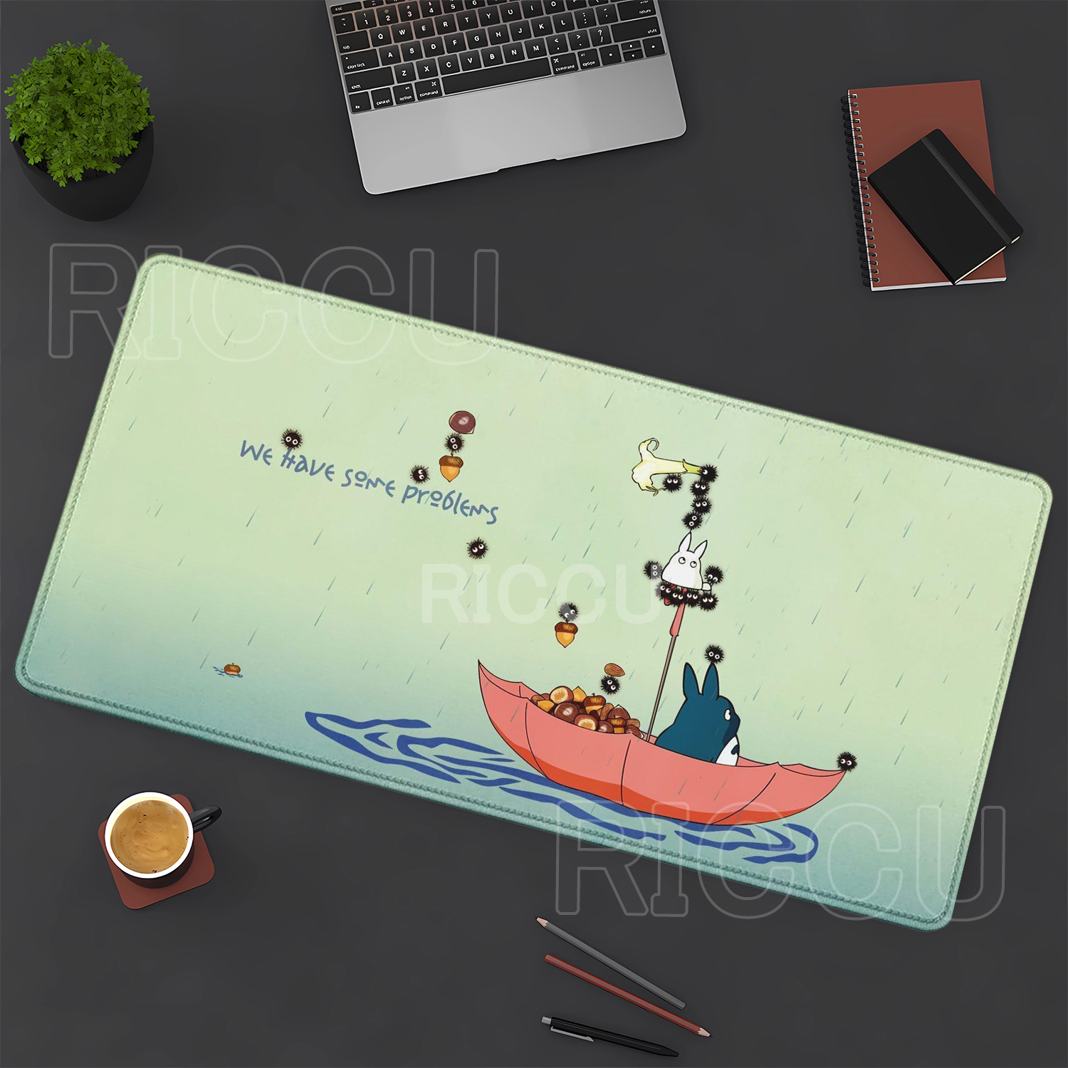Mouse pad 40x90cm, borda de bl - Gaming Keyboard Theme avaliação e preço