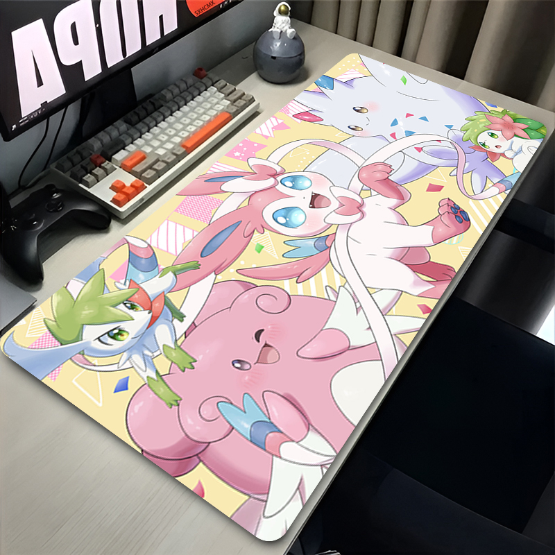 Mousepad Grande Rosa Fofo XXL  - Gaming Keyboard Theme avaliação e preço