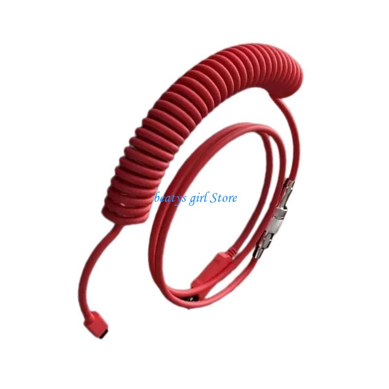 USB tipo C enrolado C7AB para  - Coiled Usb Cable avaliação e preço